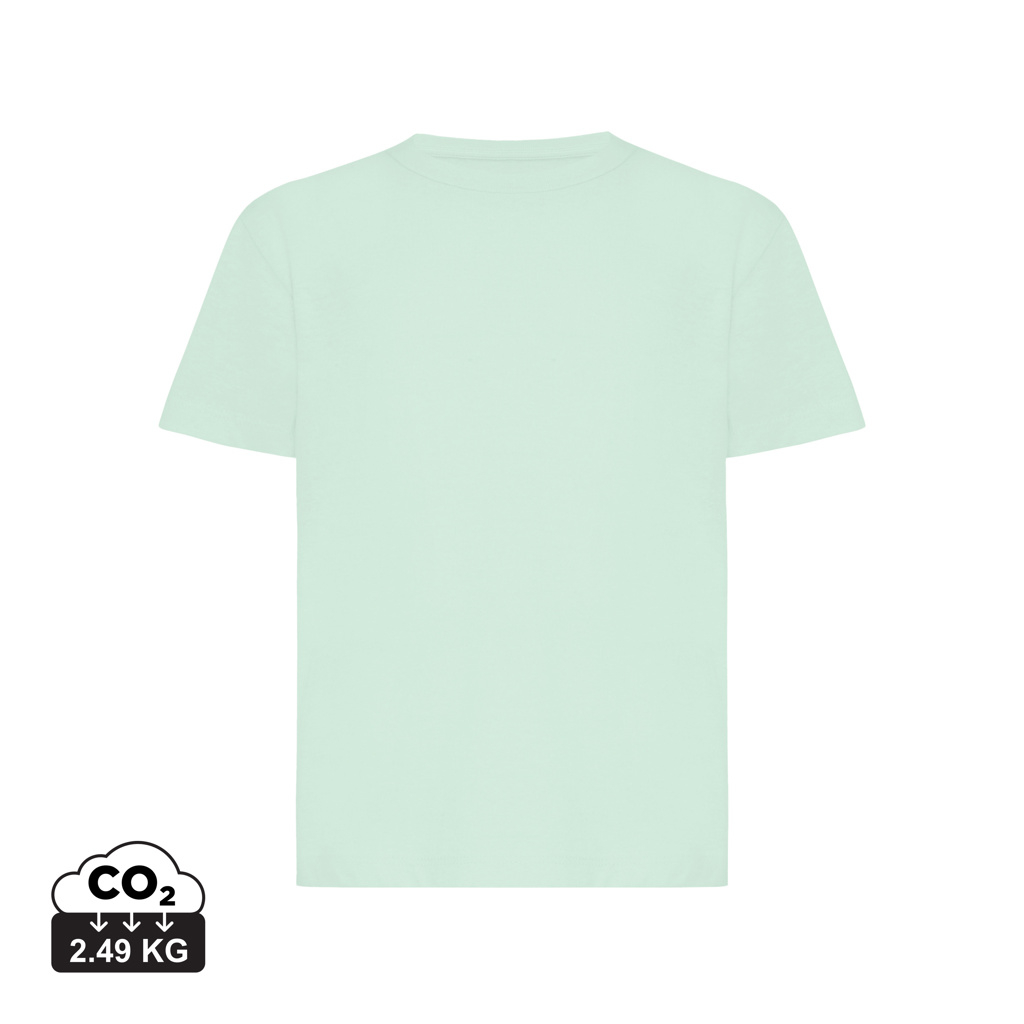 T-shirt promotionnel Enfant coton bio 160g Koli Iqoniq crushed mint